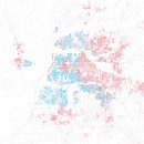 dot distribution map