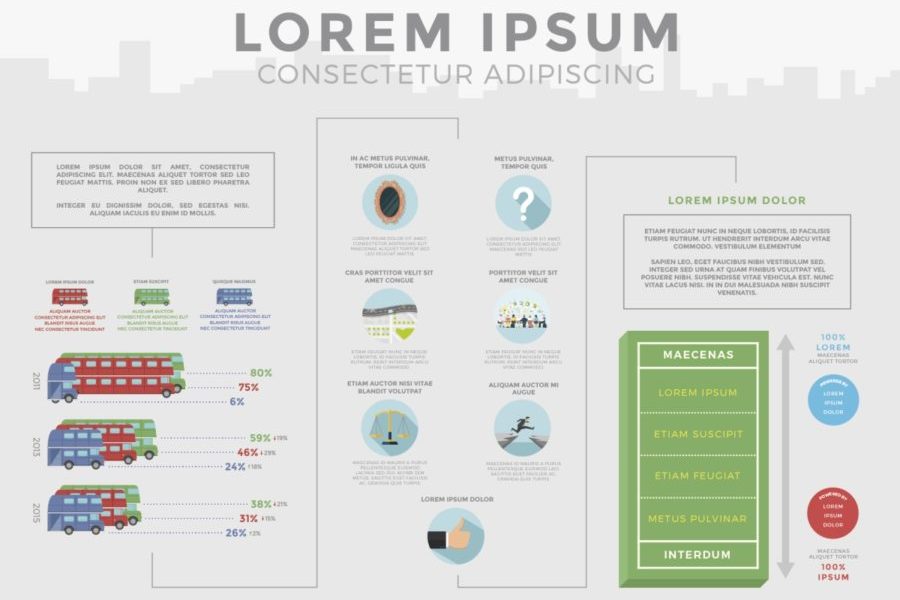 دراسة حالة إنفوجرافيك
