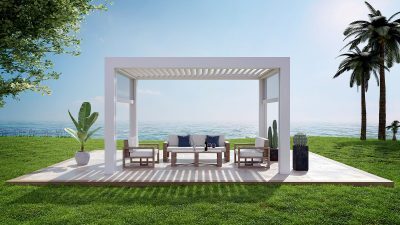 Image of luxury hotel landscape design