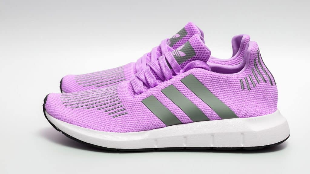 Photograph of women's athletic shoes from Adidas