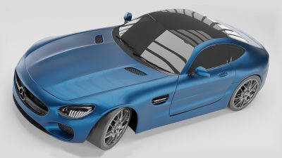 Image of a car, symbol of the sales dashboards the data visualizer Otto Ottinger designed