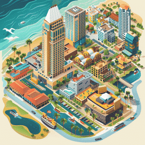 Image of San Diego, site of a 2024 data analytics conference