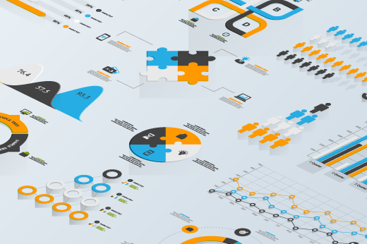 Annual Reports General Meetings Data Presentations Infographic