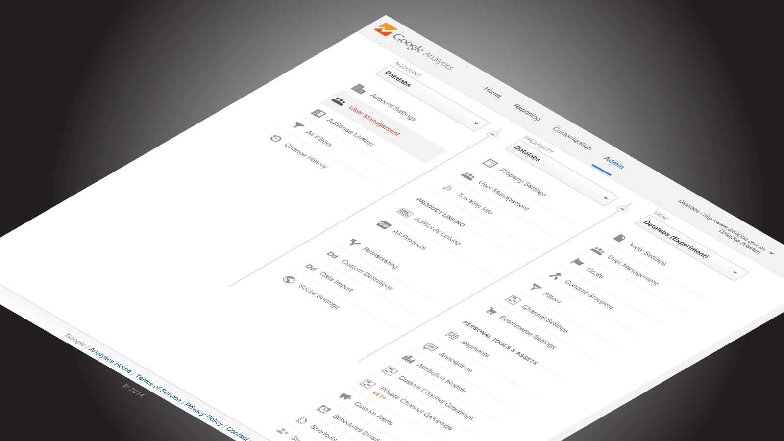 Google Analytics für Marketing Dashboard-Bild