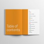 Table of Contents Design
