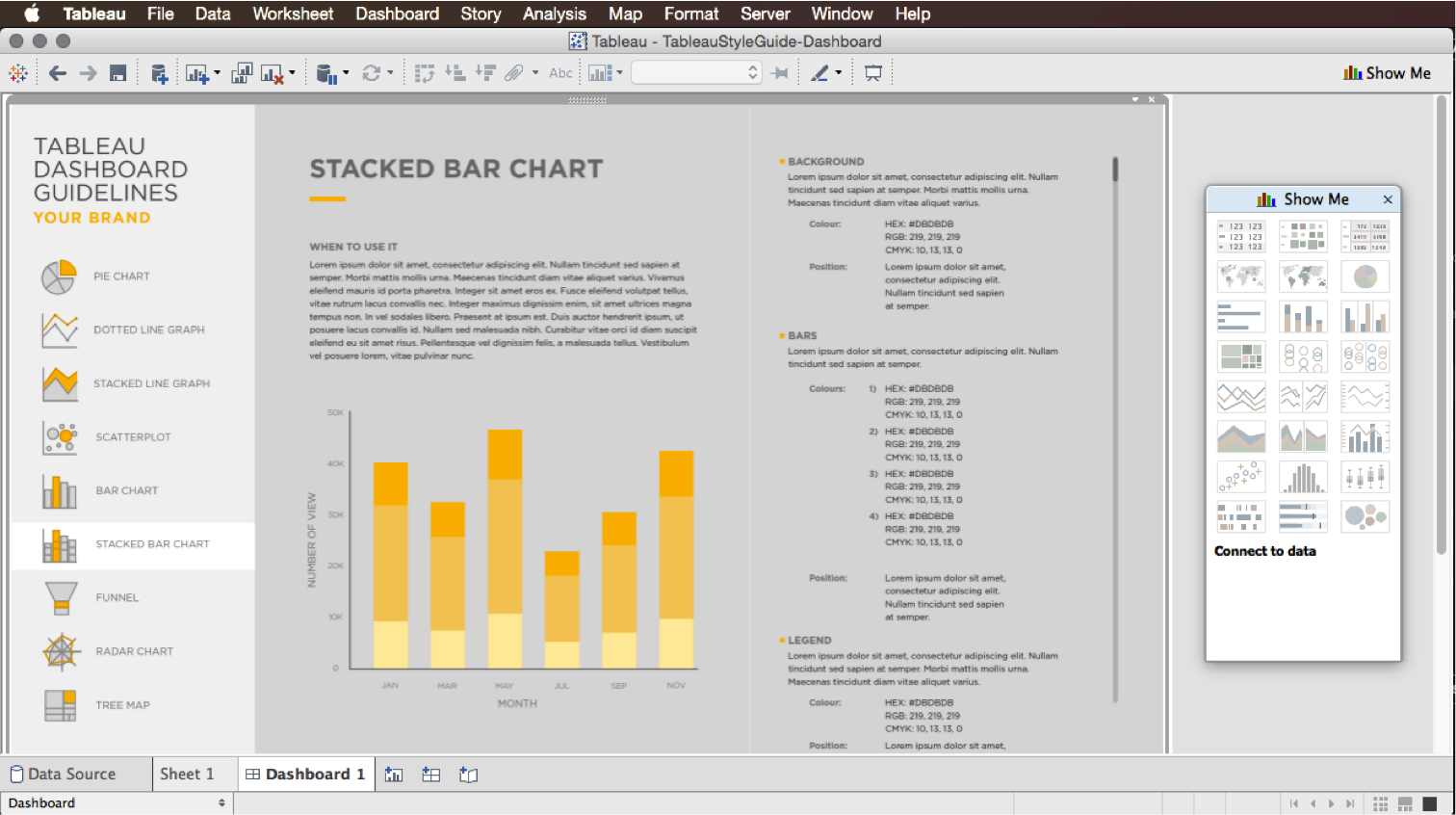 Tableau Style Guide