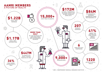 Summary Healthcare Report Infographic