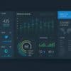 Dashboard Design Dark