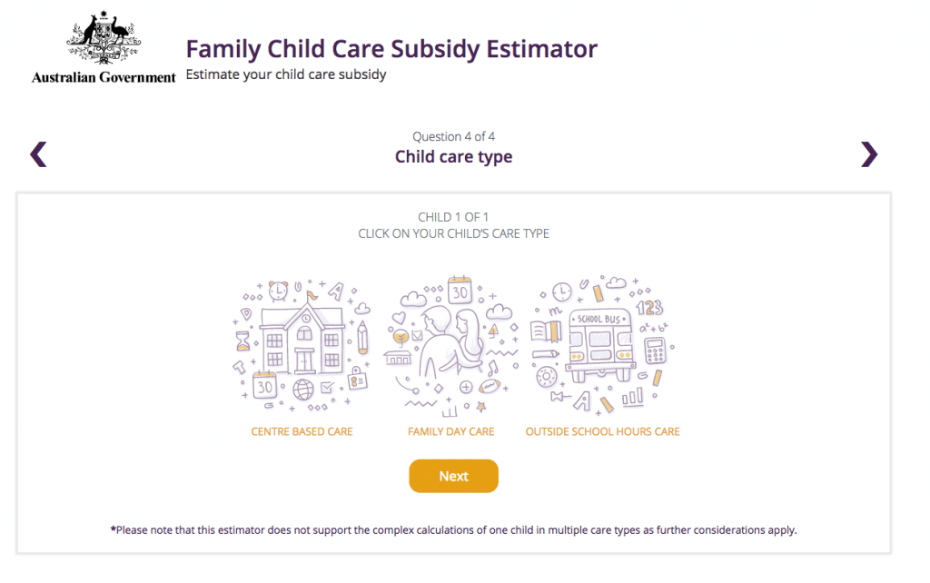 Image of department of education calculator