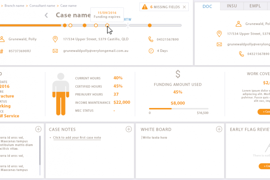 Interface Design Case Study