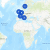 Interactive world map image