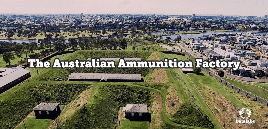 Cover image of the Australian Ammunition Factory building (left)