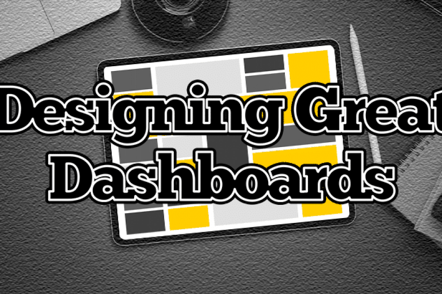 New Online Course for Designing Great Dashboards