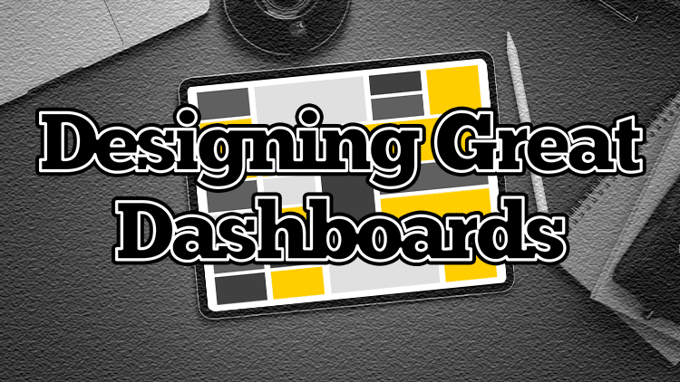 Cover Image for the Data Visualization Online Training Course: Designing Great Dashboards