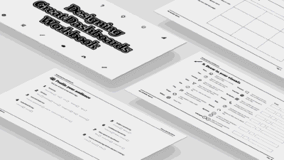 Image of slides from our dashboard design course