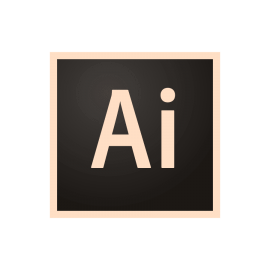 Logo for Adobe Illustrator, the main software for designing infographics