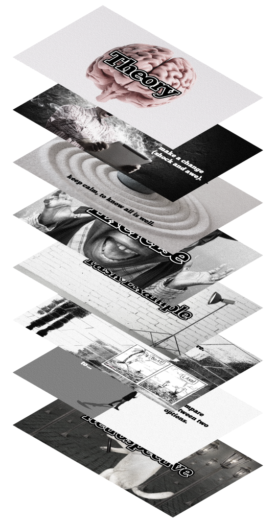 Stack of training slide for Tableau dashboard design workshop