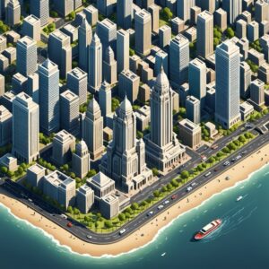 Aerial view of Mumbai's Marine Drive waterfront and Nariman Point towers, host city for the Gartner Data and Analytics Summit